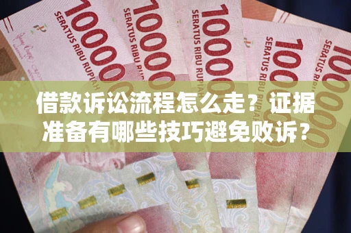 济南借款诉讼流程怎么走？证据准备有哪些技巧避免败诉？