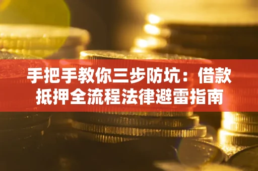 济南手把手教你三步防坑：借款抵押全流程法律避雷指南