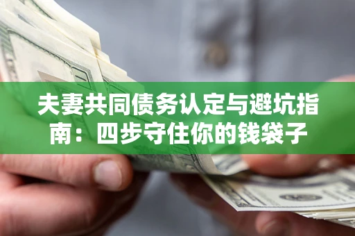 济南夫妻共同债务认定与避坑指南：四步守住你的钱袋子