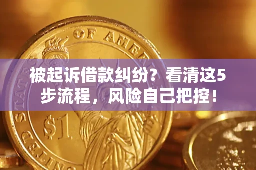 济南被起诉借款纠纷？看清这5步流程，风险自己把控！