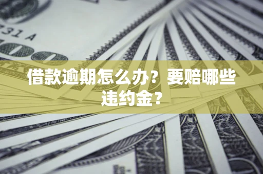 济南借款逾期怎么办？要赔哪些违约金？